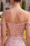 Sparkly Champagne Sequin Tight Short Homecoming Dress