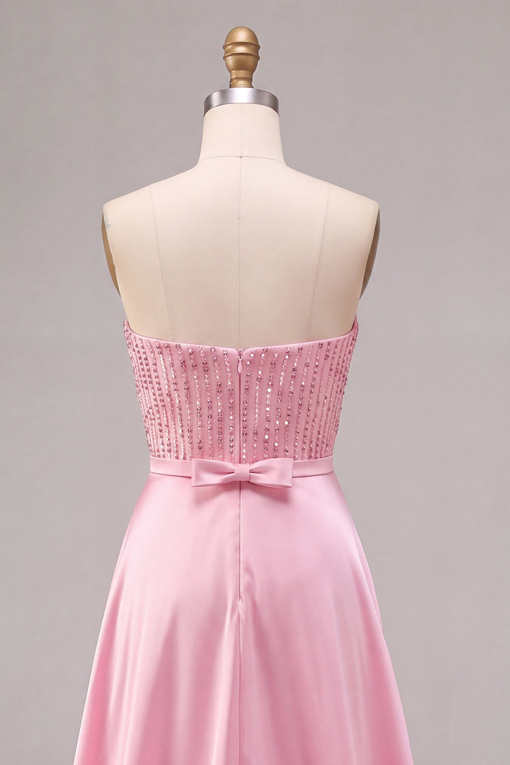Sparkly Pink Sequin Tight Short Homecoming Dress with Cape