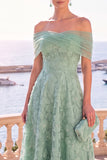 Blue Floral A Line Corset Off the Shoulder Maxi Beach Wedding Guest Dress