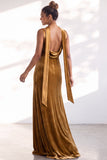 Black Mermaid Spaghetti Straps Velvet Long Wedding Guest Dress