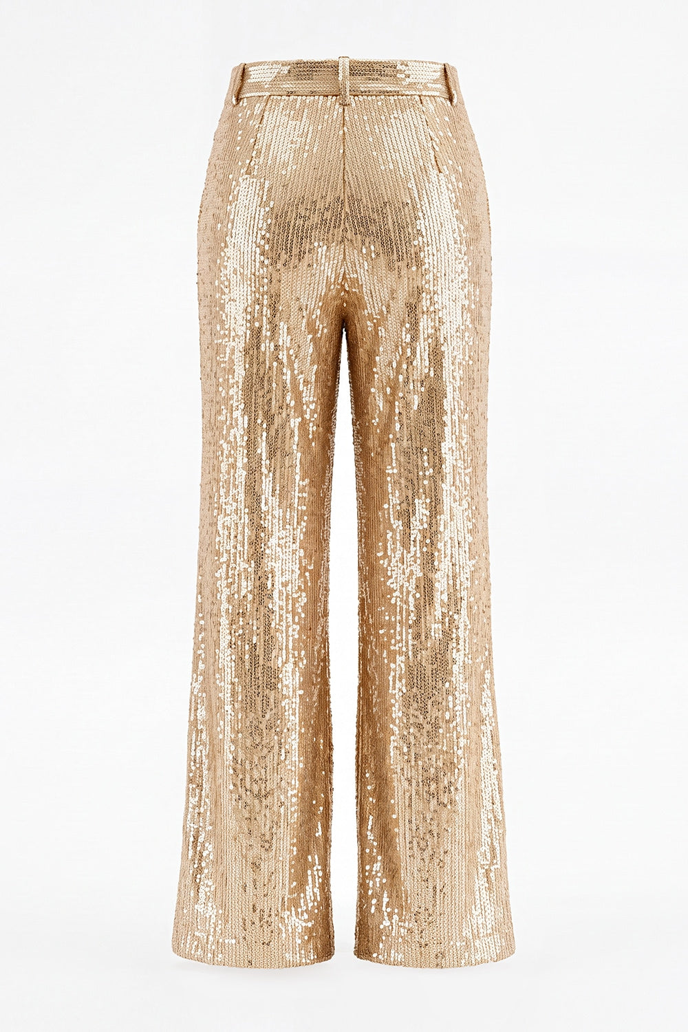 Sparkly Champagne Sequins Shawl Lapel 2 Piece Prom Suits