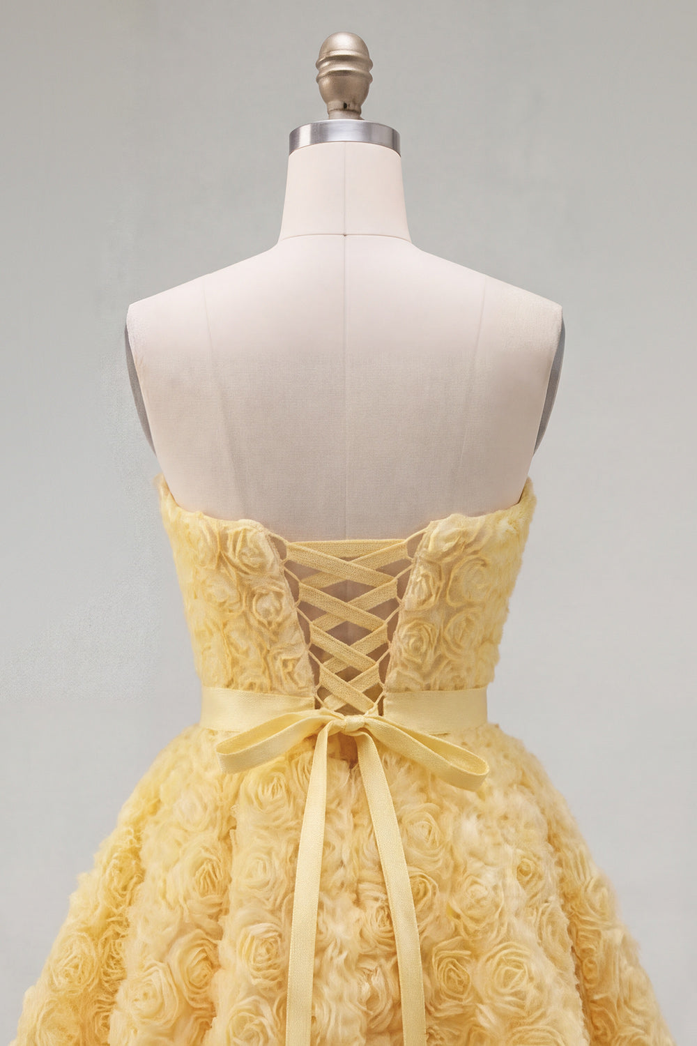 A-Line Pink Sweetheart Short Homecoming Dress with 3D Flowers