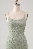 Pink Yellow Tight Spaghetti Straps Floral Short Homecoming Dress with Beading