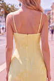 Blue Floral Tight Cowl Neck Short Homecoming Dress