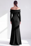 Dark Purple Mermaid Ruched Ruffled Long Sleeves Holiday Dress