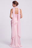 Fuchsia and Red Corset Satin Strapless Mermaid Draped Long Formal Dress