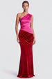 Fuchsia and Red