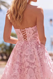 White Lace A Line Sweetheart Lace-up Back Short Homecoming Dress