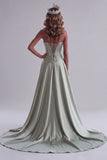 Sparkly Sage Green Corset Sequins Sweetheart Floral Long Pageant Dress with Cape