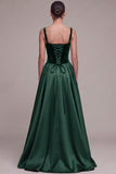 Plum Square Neck Long Velvet Holiday Party Dress