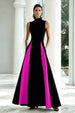 Black and Fuchsia