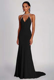 Pink Halter Neck Sheath Long Formal Dress with Beading