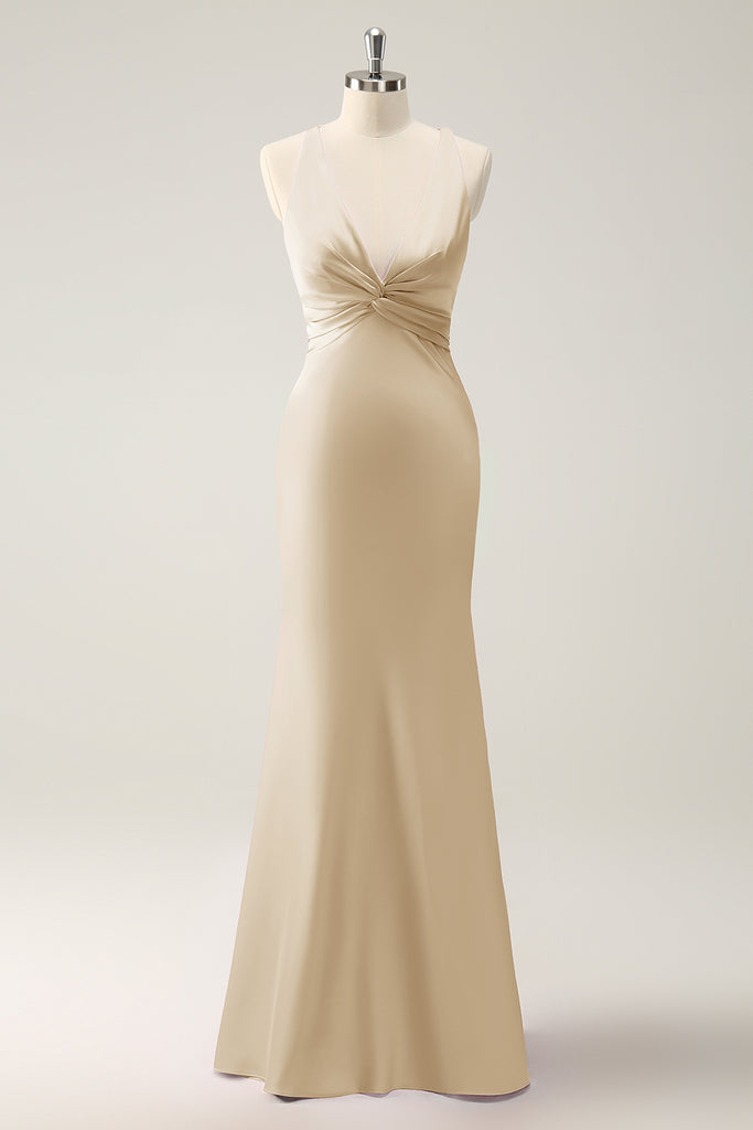 Cute Blue Sleeveless Satin Mermaid Party Dress Formal Wedding Guest Dress With Rose Flower