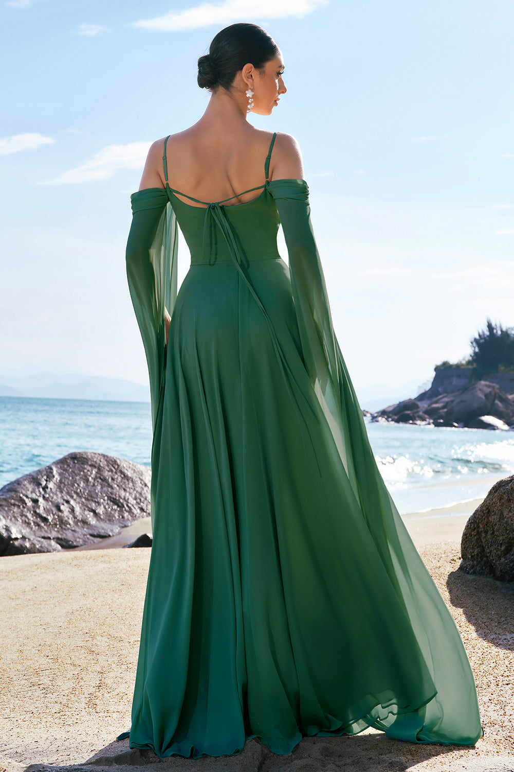 dusty blue and sage green bridesmaid dresses Dusty Blue Bridesmaid Dresses