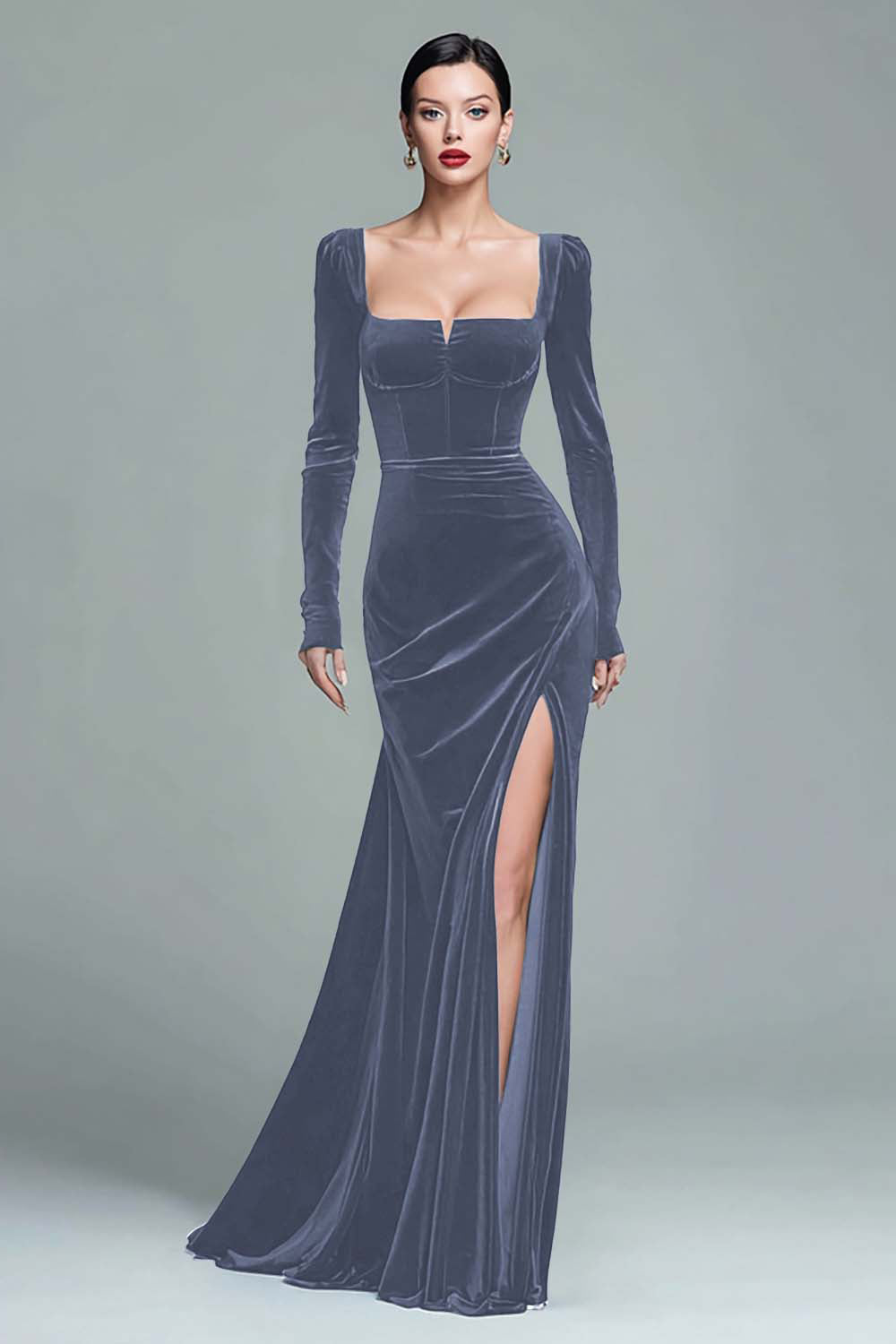 long sleeve formal holiday dress Amazon.com: Dresses for Women Party Night Elegant Ruffle Hem Long Sleeve Dress Cocktail Maxi Dressses V Neck Se Navy : Sports & Outdoors