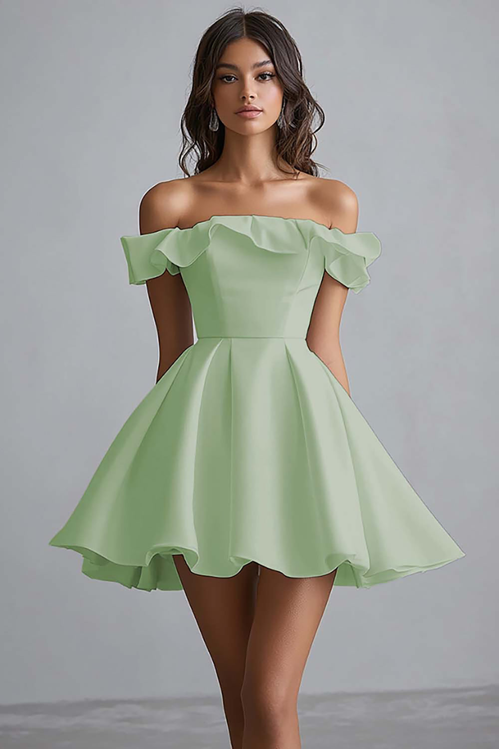 zaful graduation dresses reviews ZAPAKASA Women A Line White Satin Off the Shoulder Dress with Ruffles Mini Rehearsal Dinner Dress Color:Denim Medium Blue please refer to the white luxury christmas pageant gown HAND-CROCHET SEQUIN EMBELLISHED STRAPLESS