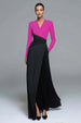 Fuchsia and Black