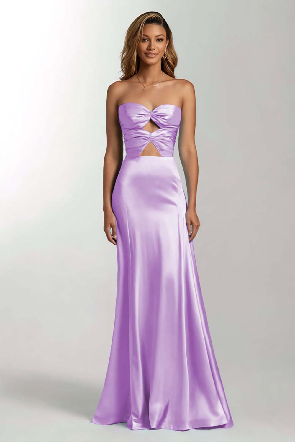 Dark Green Mermaid Sweetheart Satin Long Formal Dress