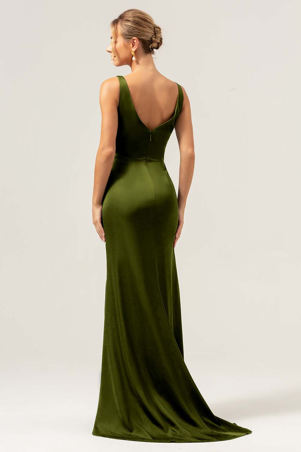 ZAPAKASA Women Agave Corset Long Bridesmaid Dress Spaghetti Straps Lace-Up Back Wedding Party Dress ZAPAKASA Women Agave Corset Long Bridesmaid Dress Spaghetti Straps Lace-Up Back Wedding Party Dress