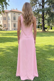 Yellow Sheath One Shoulder Floral Maxi Wedding Guest Dress