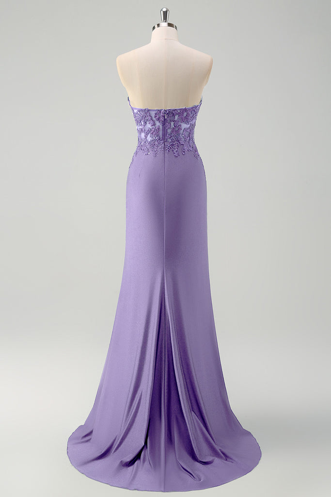 Chic Dark Green Sweetheart Mermaid Prom Dress with Beads Ruffles main image 1