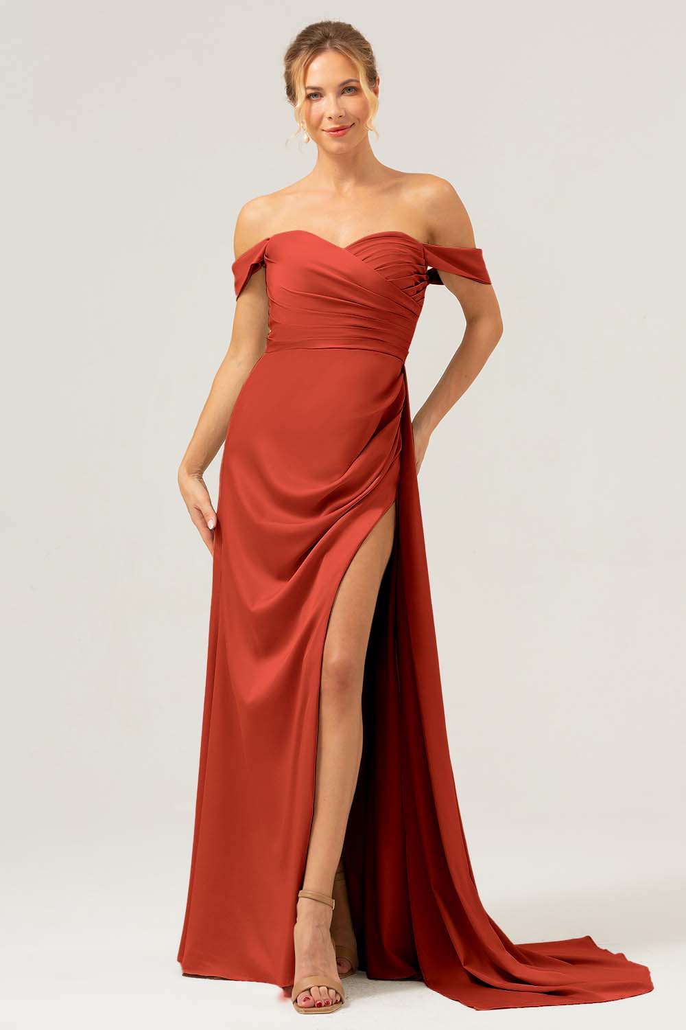 rust and sage bridesmaid dresses rust and sage bridesmaid dresses Sheath V Neck Rust Velvet Long Bridesmaid Dresses, Rust / 0