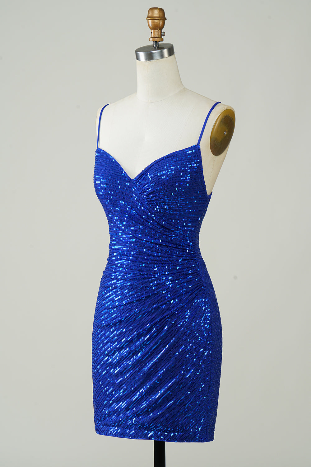 ZAPAKASA Women Tight Sequined Homecoming Dress Royal Blue Backless Short Party Dress ZAPAKASA Women Tight Sequined Homecoming Dress Royal Blue Backless Short Party Dress