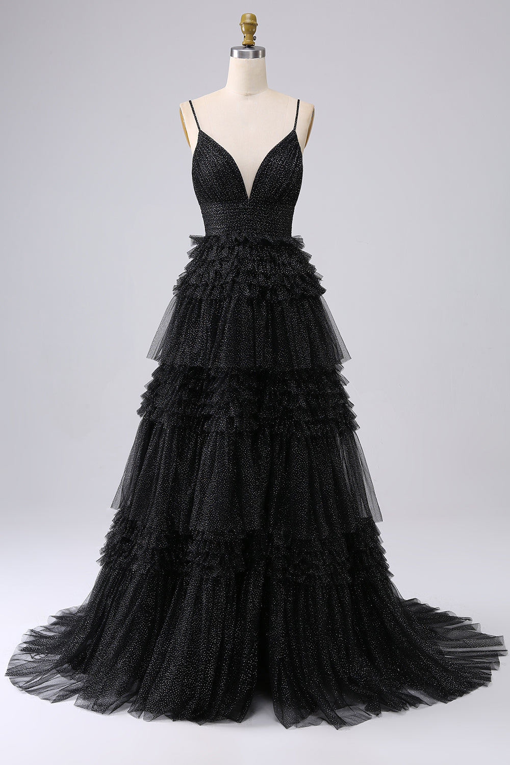 black and navy prom dress Dark Navy Lace Appliqued 3D Rosette Trumpet Prom Dress