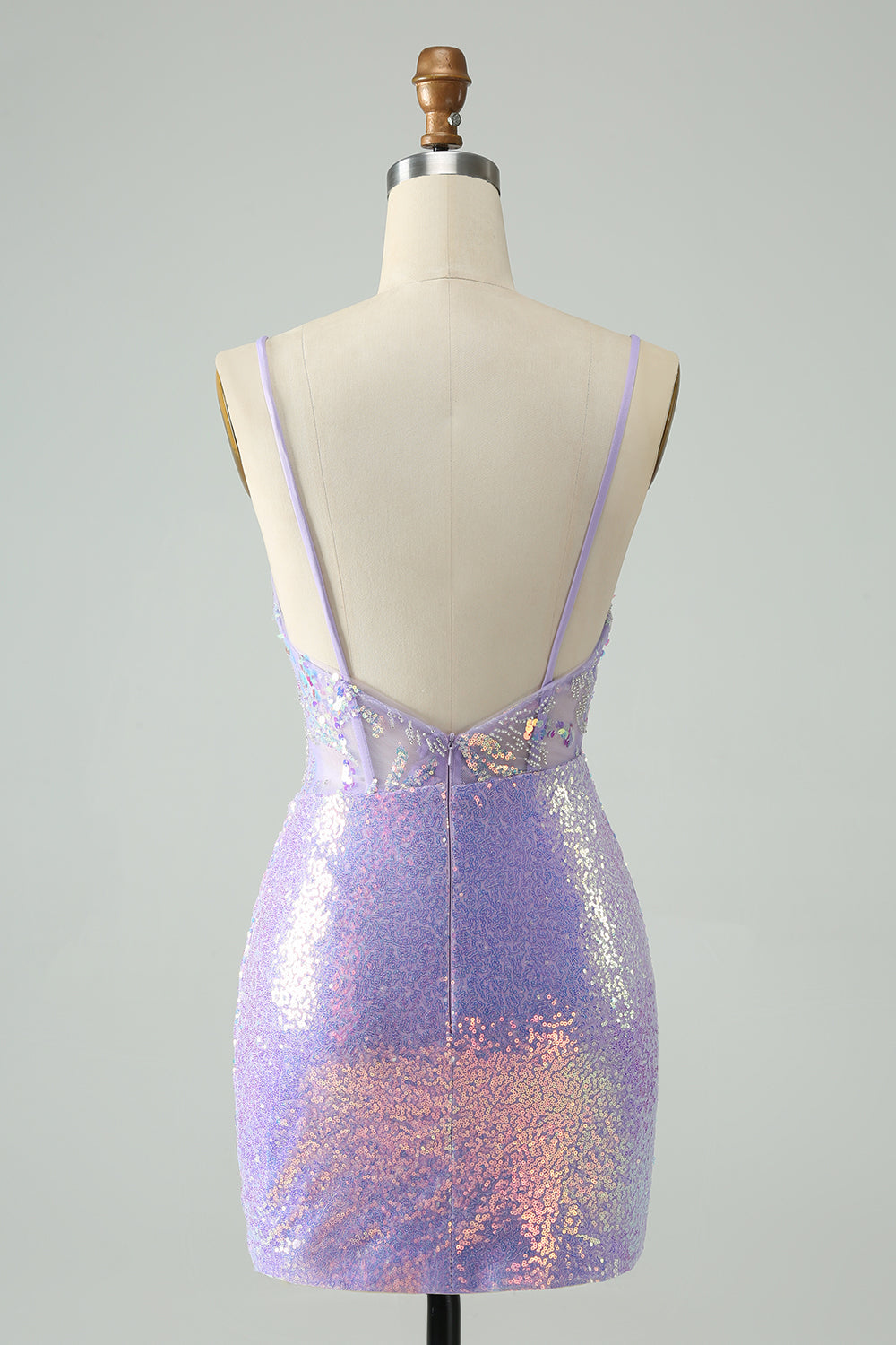 Zapakasa Women Glitter Light Blue Tight Sequins Homecoming Dress Spaghetti Straps Beaded Corset Short Prom Dress Zapakasa Women Glitter Light Blue Tight Sequins Homecoming Dress Spaghetti Straps Beaded Corset Short Prom Dress