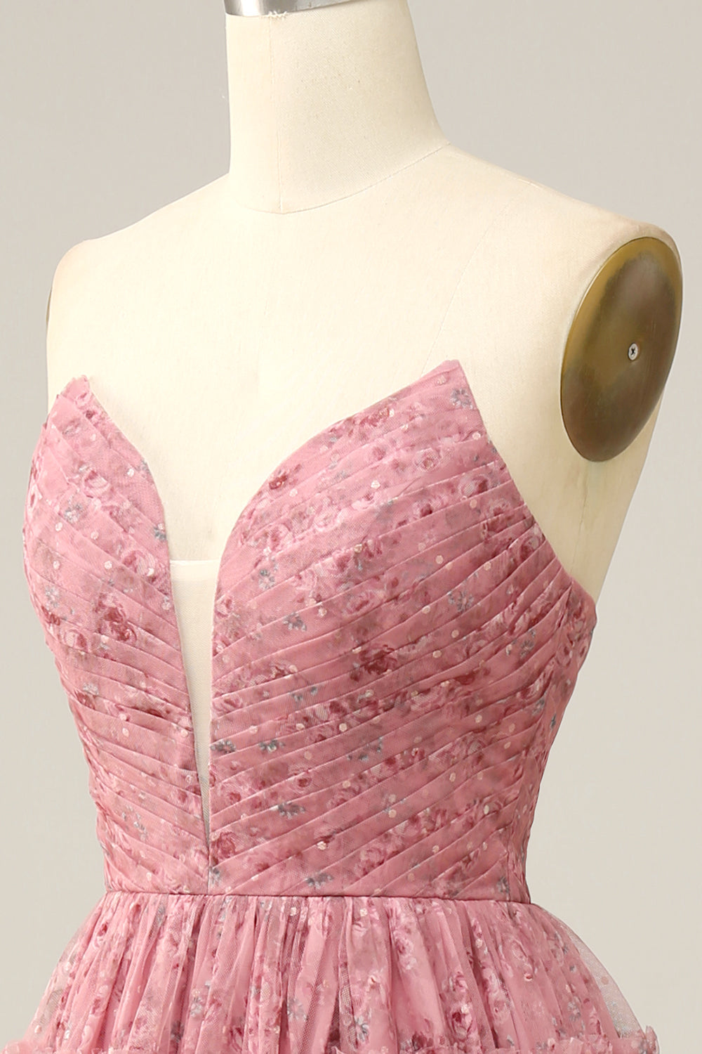 Purple Sweetheart A-Line Prom Dress