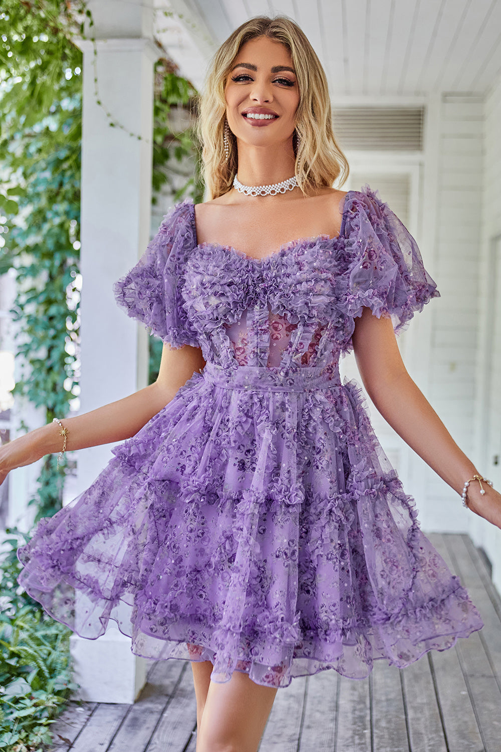 Zapakasa Women Short Homecoming Dress Ivory Floral Off The Shoulder Cocktail Dress Zapakasa Women Short Homecoming Dress Ivory Floral Off The Shoulder Cocktail Dress