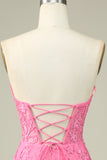 Purple Corset Lace Tight Short Homecoming Dress