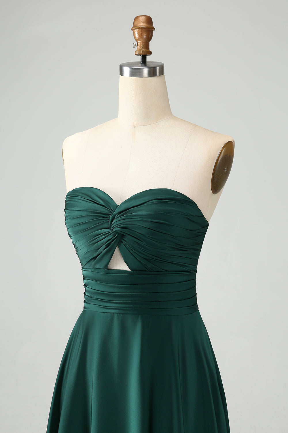 Zapakasa Women Dark Green Sweetheart Bridesmaid Dress A Line Keyhole Satin Long Prom Dress Zapakasa Women Dark Green Sweetheart Bridesmaid Dress A Line Keyhole Satin Long Prom Dress