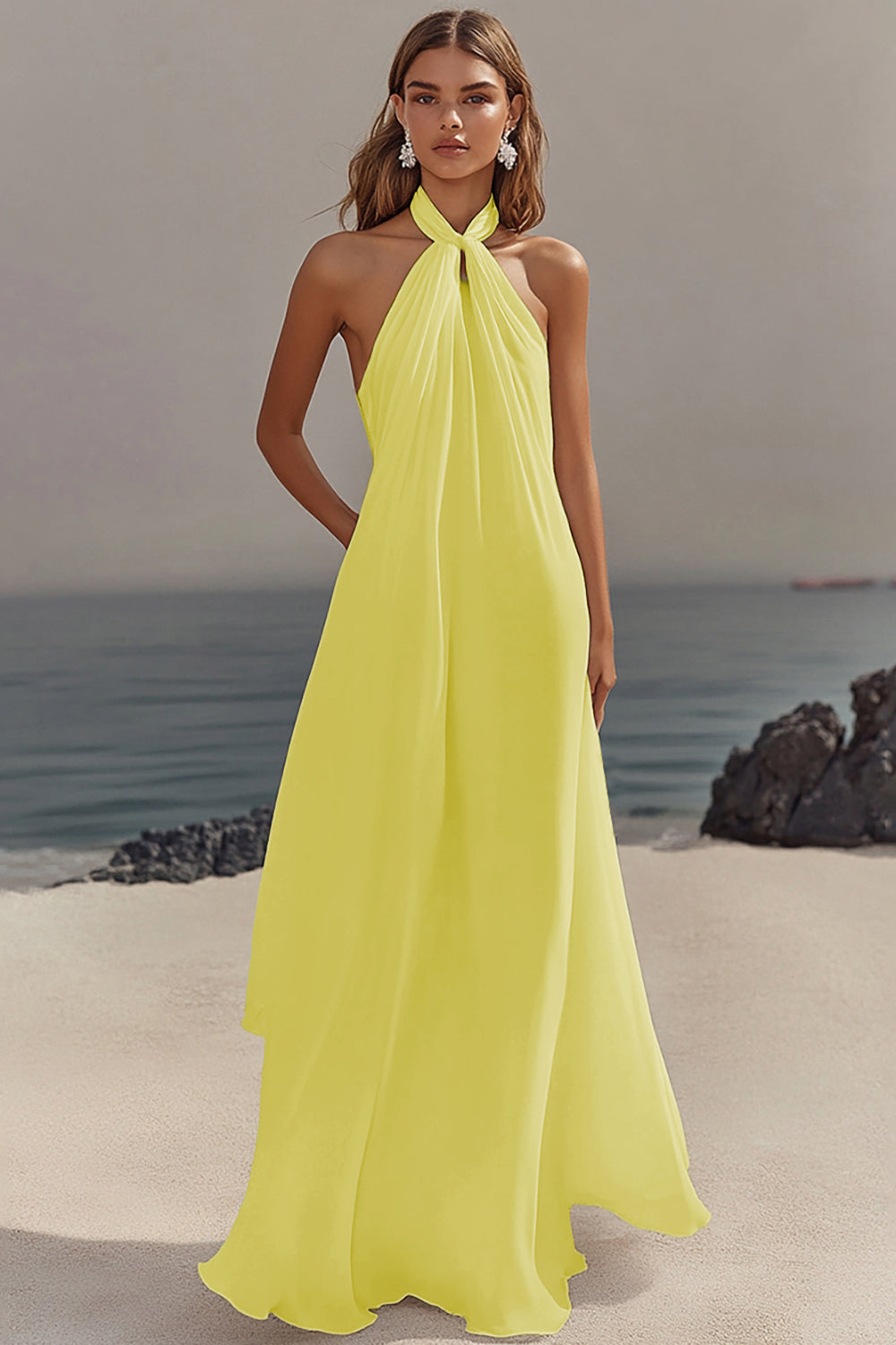 halter rehearsal dinner dress Halter Bridal Shower, Rehearsal Dinner, & Engagement Party Dresses