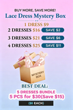 Lace Dress Mystery Box - Multi-Pack Savings - Buy More, Save More