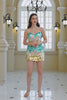 Sparkly Blue Sequined Tight Short Homecoming Dress