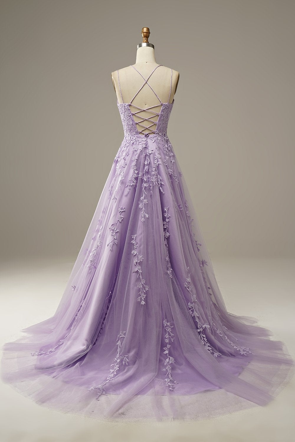 Amethyst purple georgette gown by Kundavai | The Secret Label
