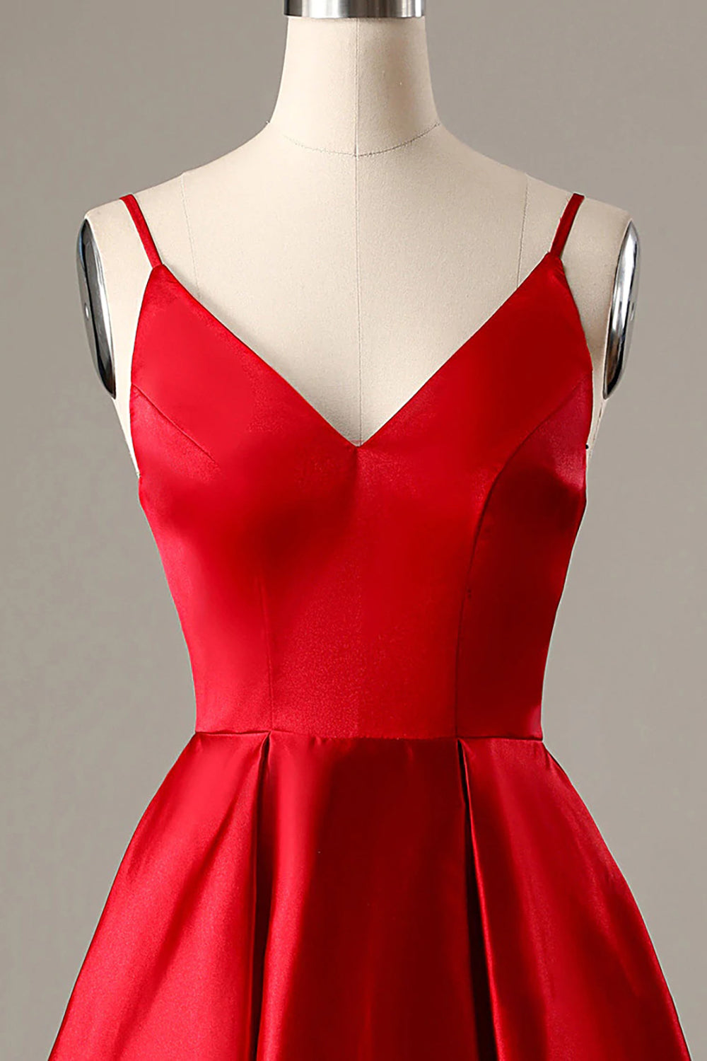 Simple Burgundy A Line Homecoming Dress
