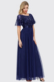 Sparkly Green Beaded Mother of the Bride Dress with Appliques