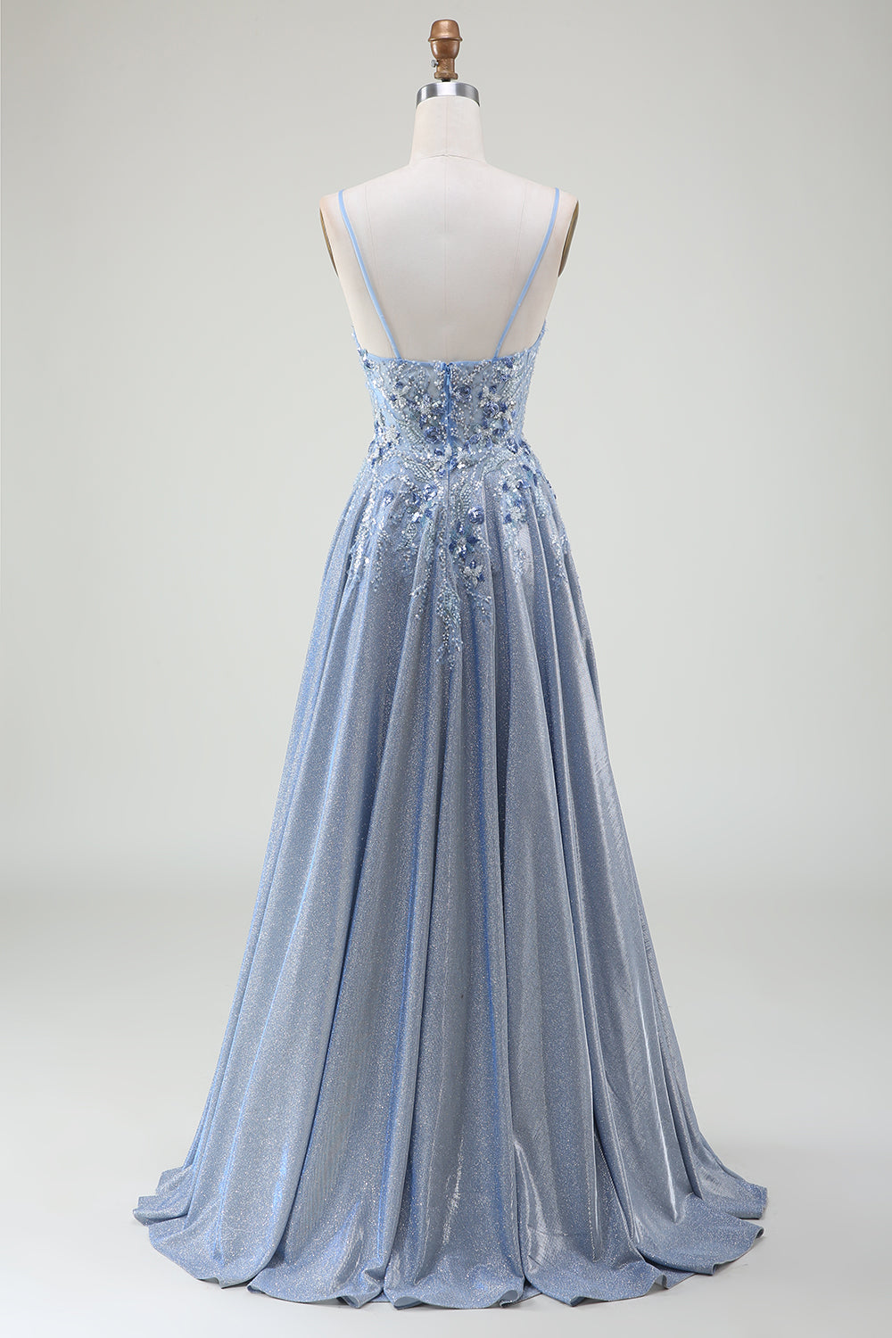 pale blue a line dress Auguste Midi Dress