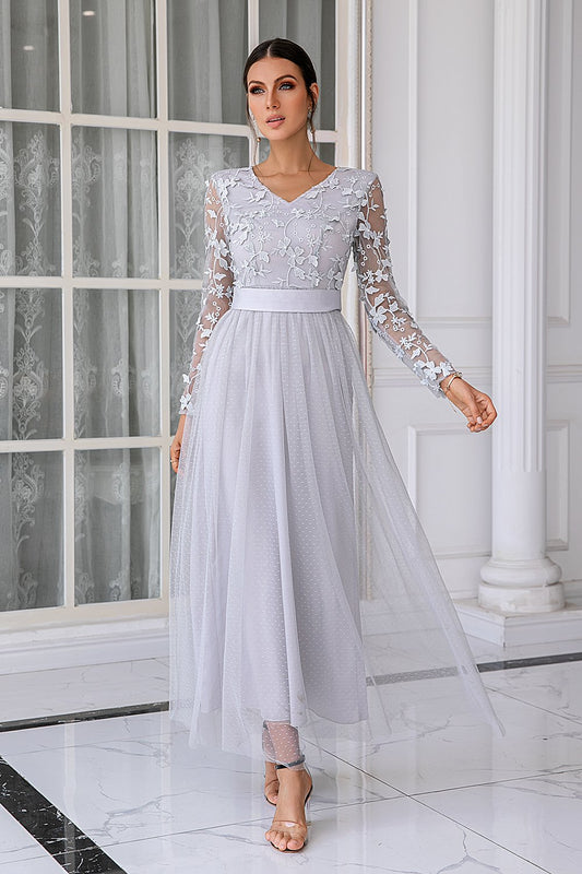 Long Sleeve Mother Dress