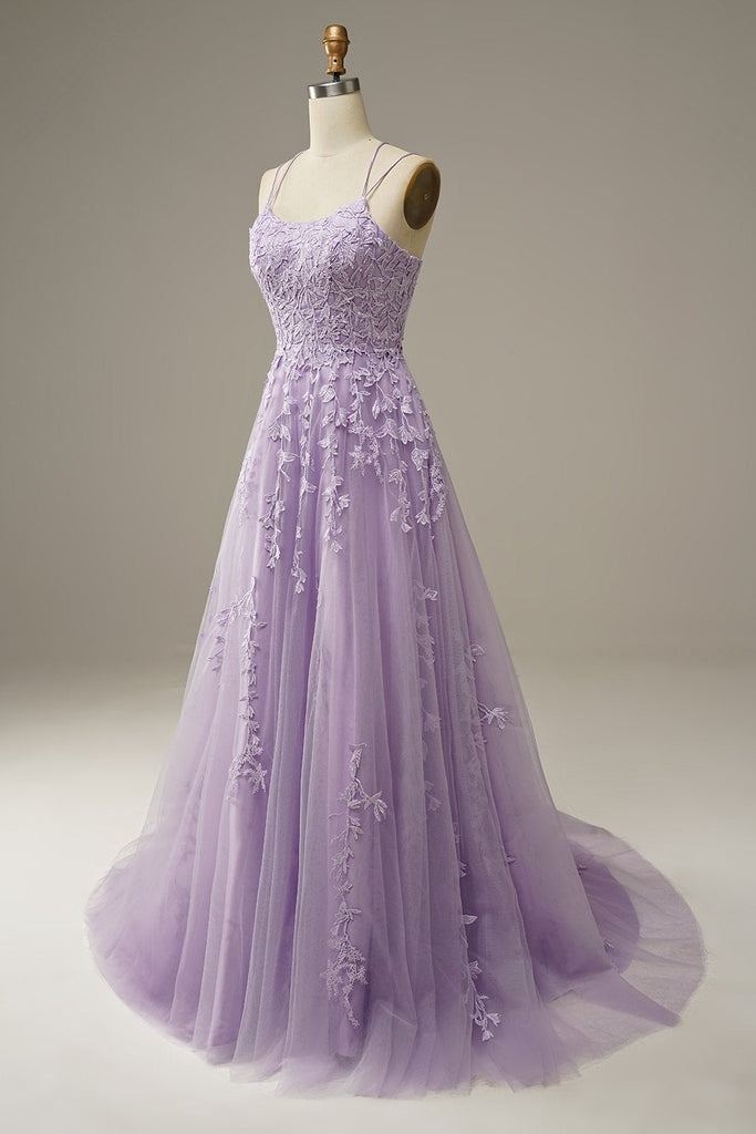 Purple Long Prom Dress,Prom Dresses,Pageant Dress,Evening Dress,Graduation School Party Gown C1205