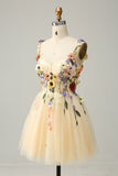 Green Sweatheart Short Tulle Graduation Dress