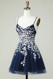 Dusty Sage Spaghetti Straps Homecoming Dress With Criss Cross Back