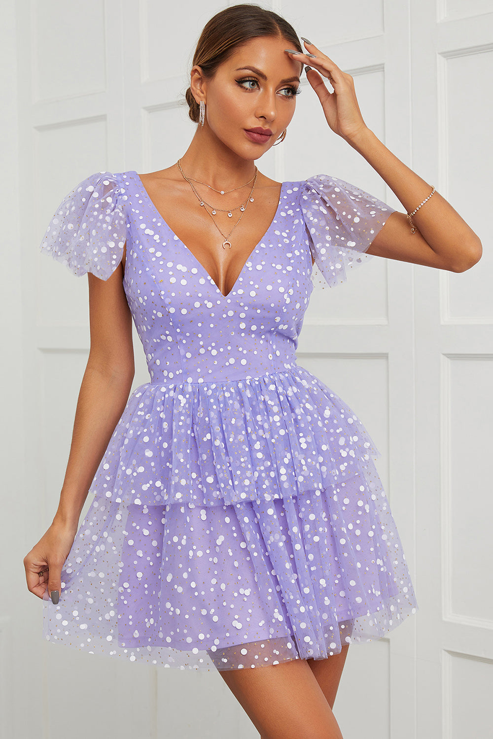Time-Limited Sale For Short Homecoming Dress (1 pc - Random Style & Color)
