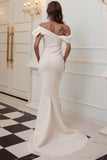 One Shoulder Mermaid Black Holiday Party Dress